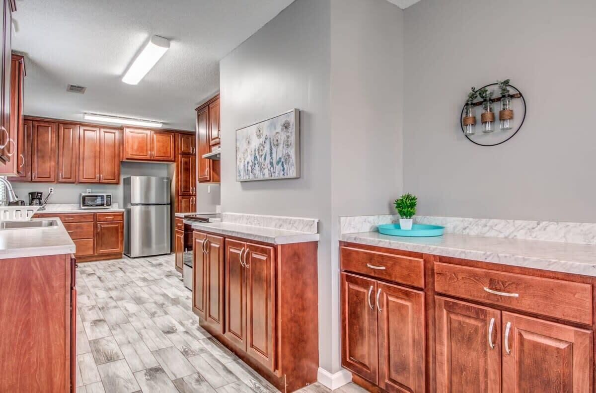 Huis, Meerdere bedden, terras, uitzicht op tuin (Haddington House) | Privékeuken | Een koffiezetapparaat/waterkoker