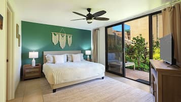 2 habitaciones, tabla de planchar con plancha, internet y ropa de cama