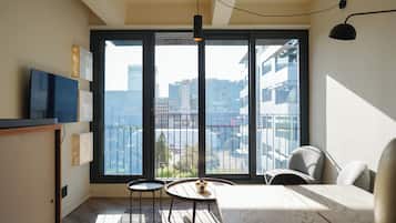 豪華公寓, 2 間臥室, 露台, 城市景 | 城景