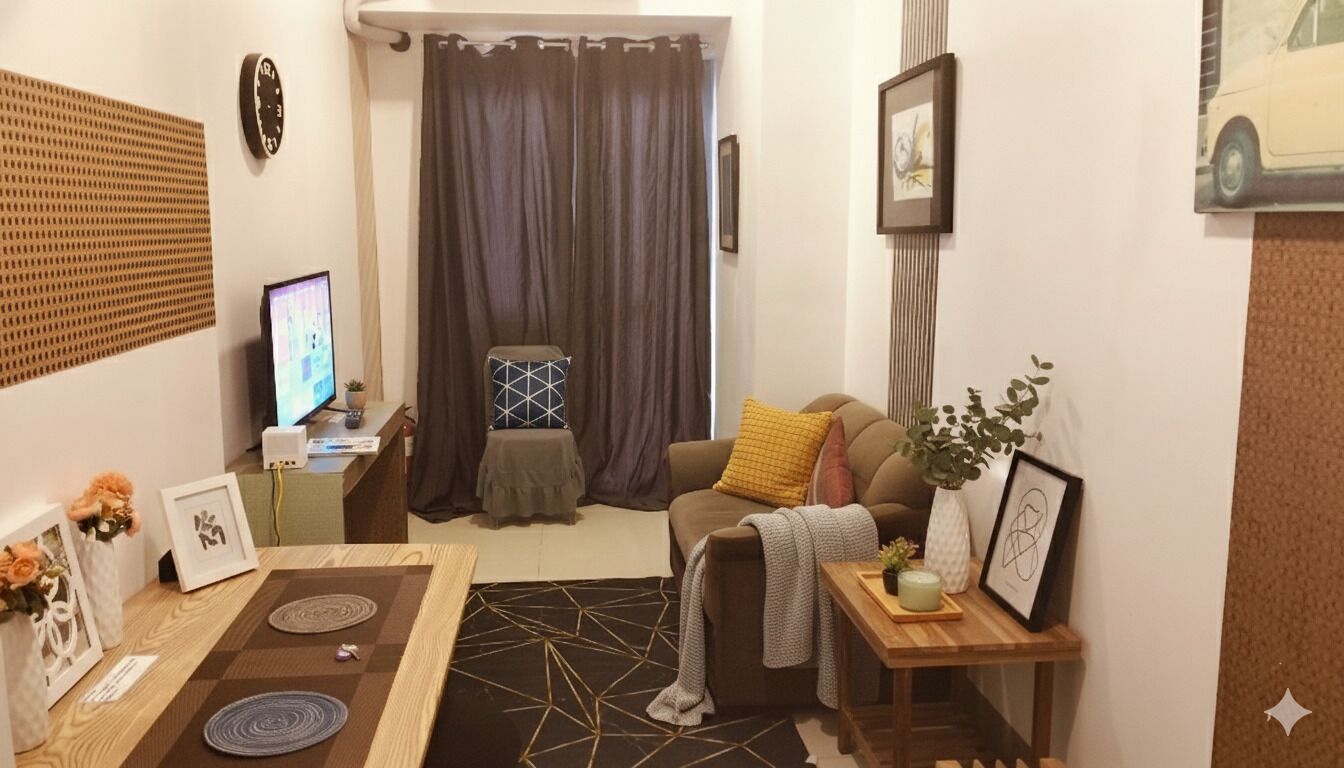 客房, 城市景觀 | 起居區