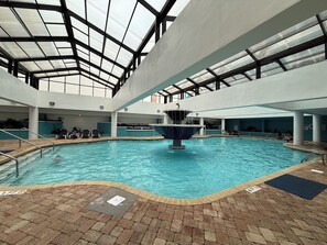 Pool - Direct oceanfront studio in Landmark Resort with fabulous water amenities (Myrtle Beach)