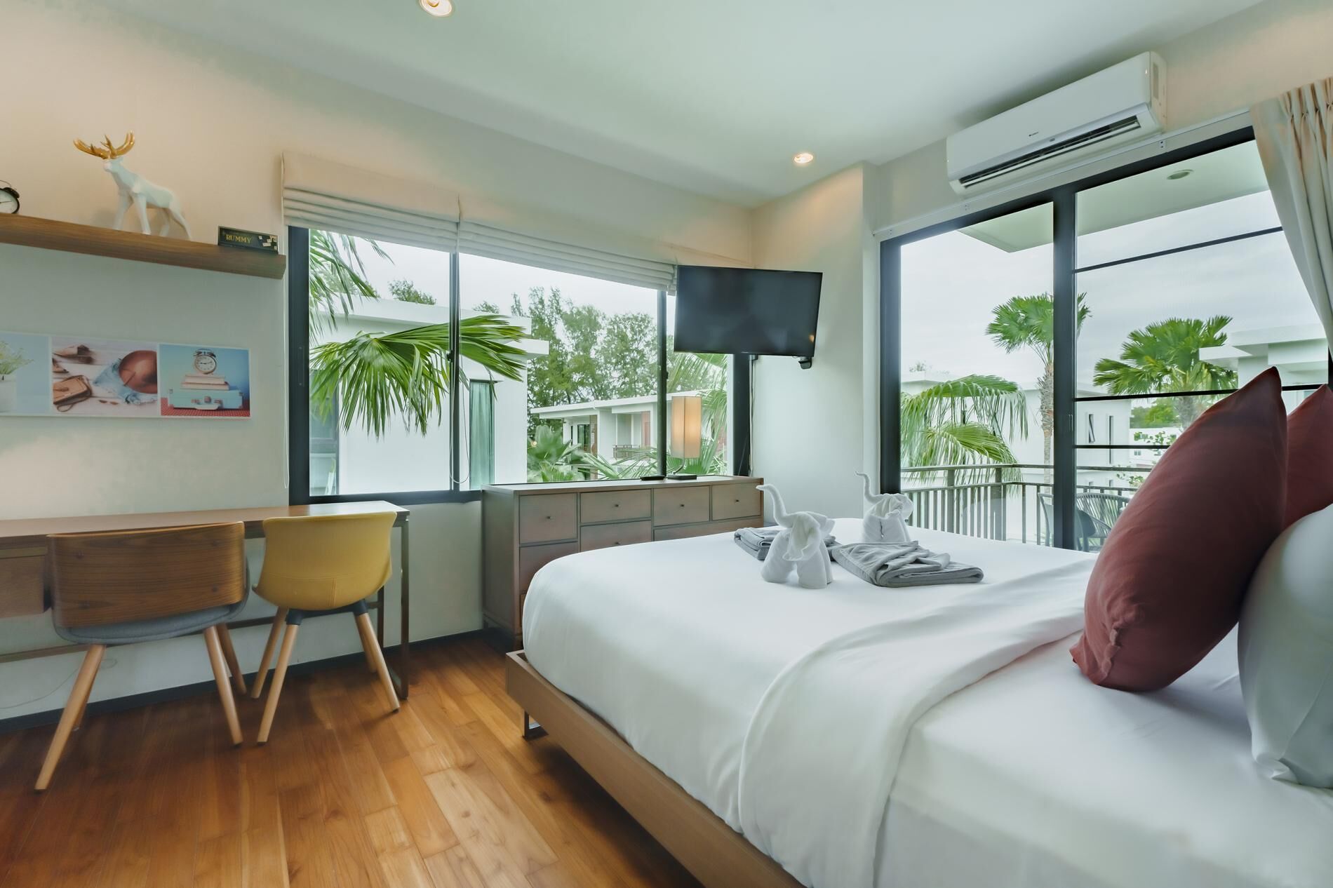 2 slaapkamers, een strijkplank/strijkijzer, wifi, beddengoed