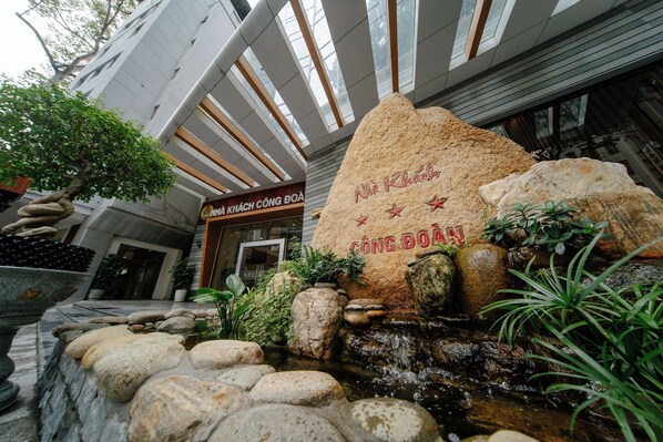 Façade de l’hébergement