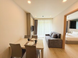 Interior - 1BR Condo Near Beach with Pool Gym C235 (Choeng Thale)