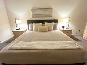 3 bedrooms, iron/ironing board, WiFi, bed sheets