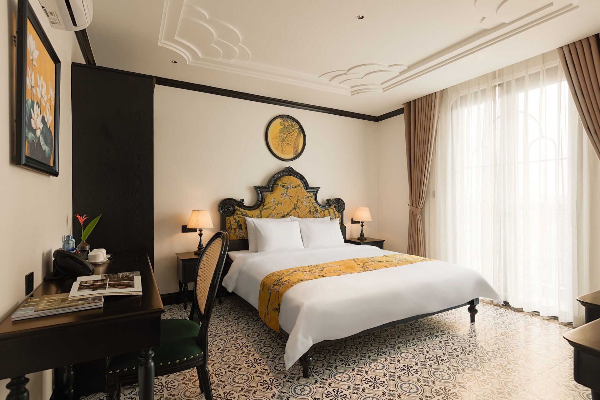 Deluxe-Doppelzimmer, Balkon, Stadtblick