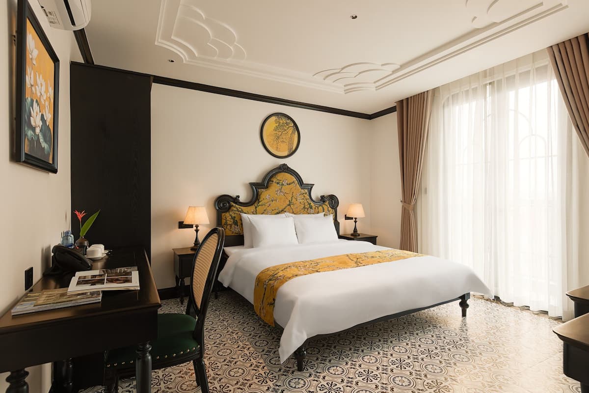 Deluxe-Doppelzimmer, Balkon, Stadtblick