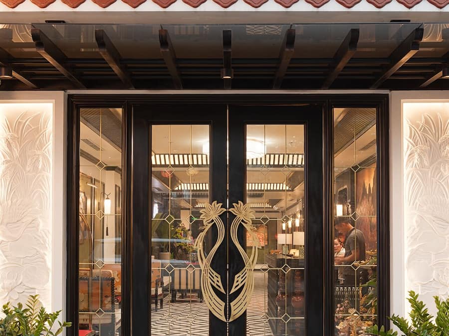 Fachada de la propiedad