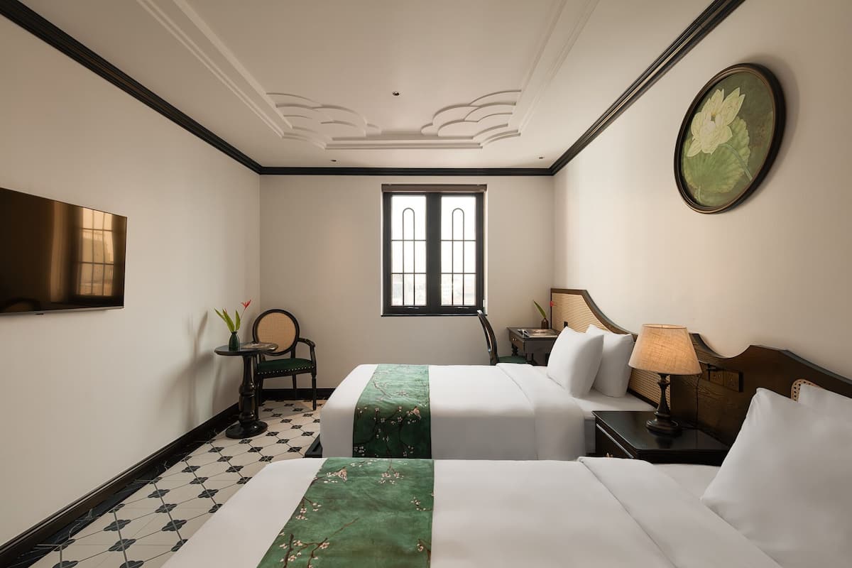 Deluxe-Doppel- oder -Zweibettzimmer