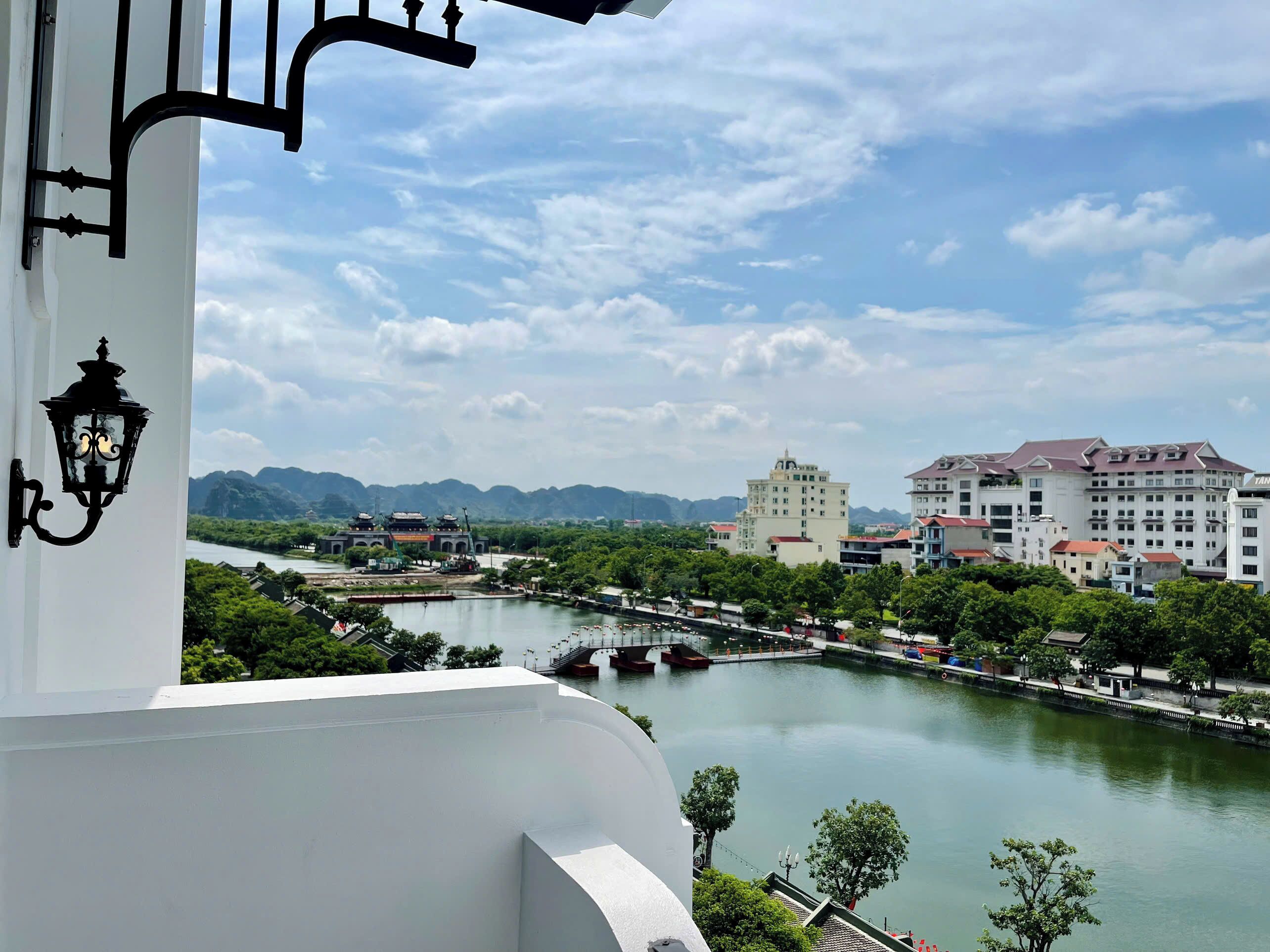 Luxury-Doppelzimmer, Balkon, Seeblick | Blick vom Balkon