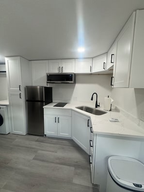 Microwave, stovetop
