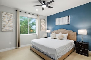 4 bedrooms, iron/ironing board, free WiFi, bed sheets