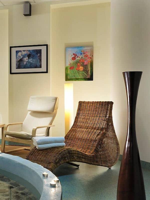 1 salle de soins, massages