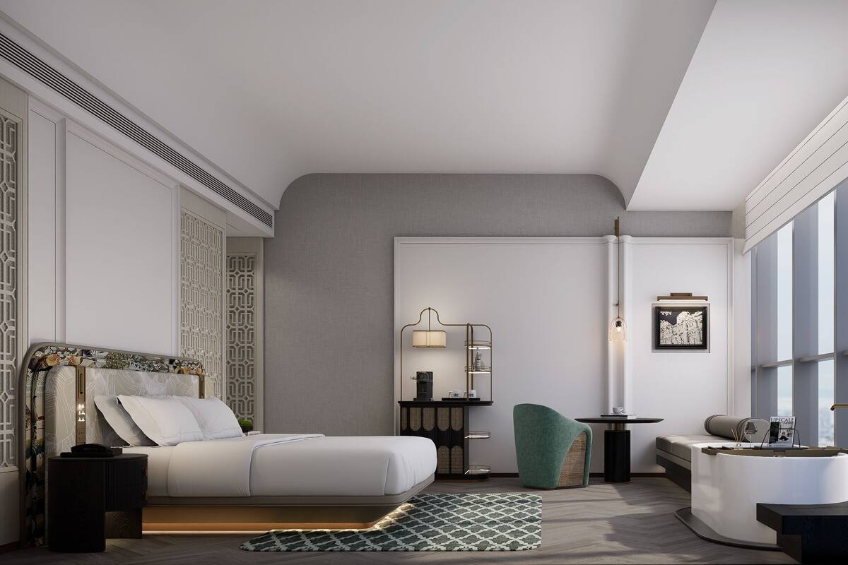 King Room With Bathtub