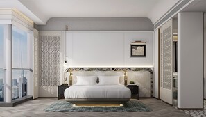 Artículos del minibar gratis y escritorio