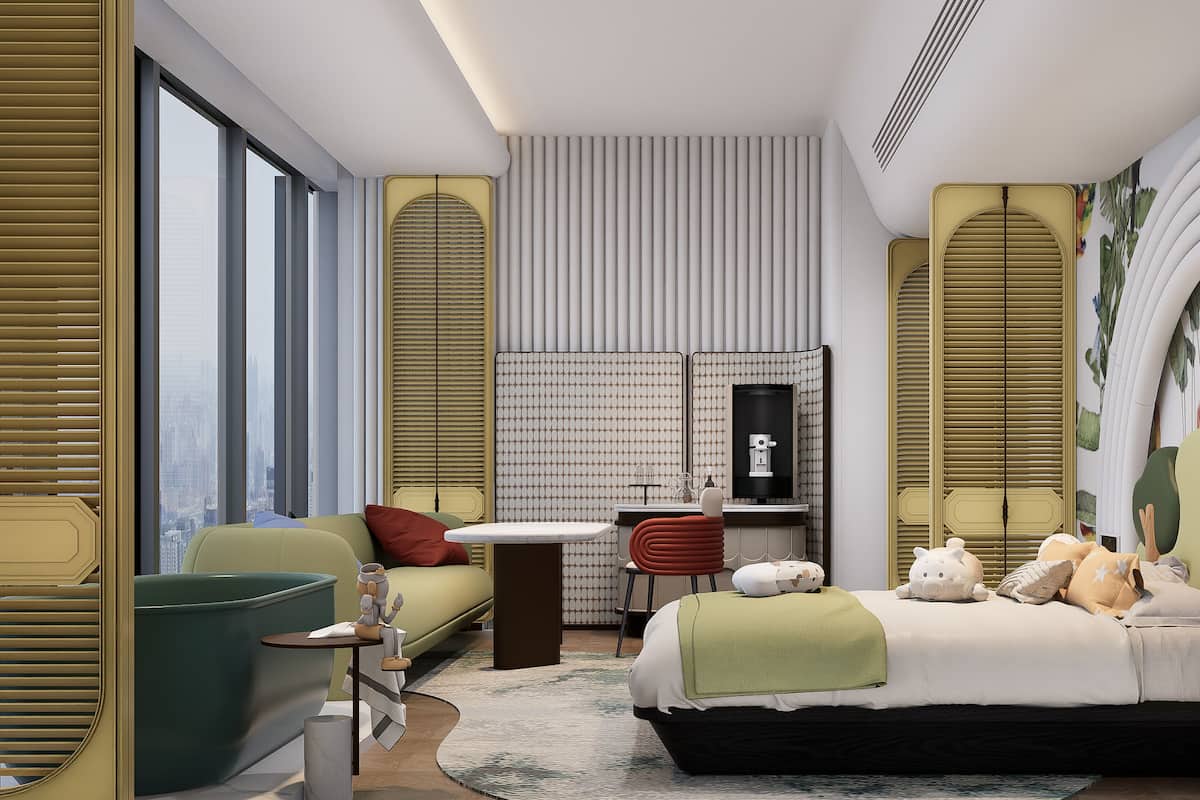 Chambre simple | Articles de minibar gratuits, bureau