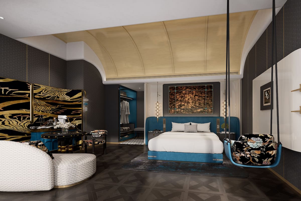 Chambre simple Affaires, non-fumeur | Articles de minibar gratuits, bureau