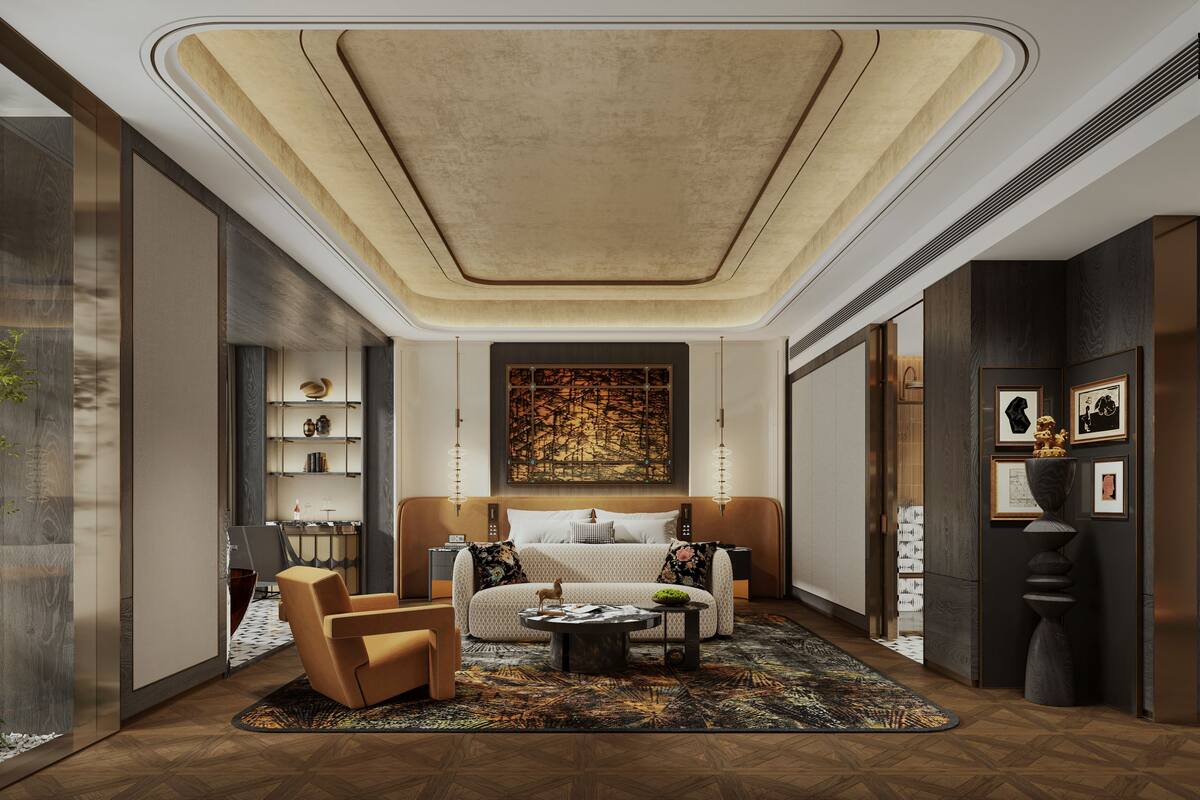 Glowing Colors Cloud Residence house