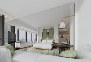 270° Panoramic King Room | Free minibar, desk, laptop workspace, free WiFi