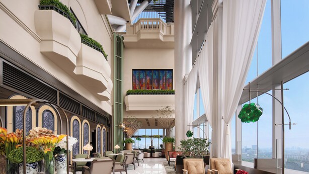 Lobby sitting area - Guangzhou Wanbo Elegant Hotel-Flagship (Guangzhou)