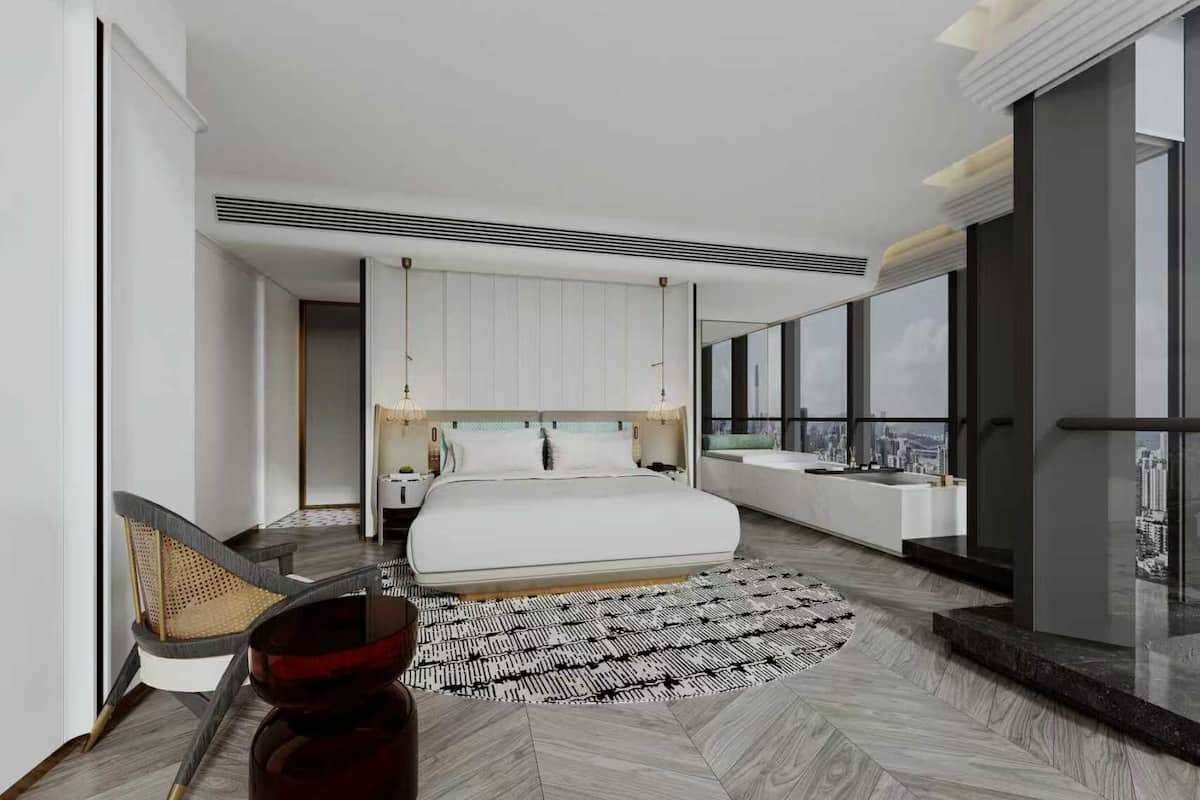 Corner Panoramic Skyline Suite | View from room