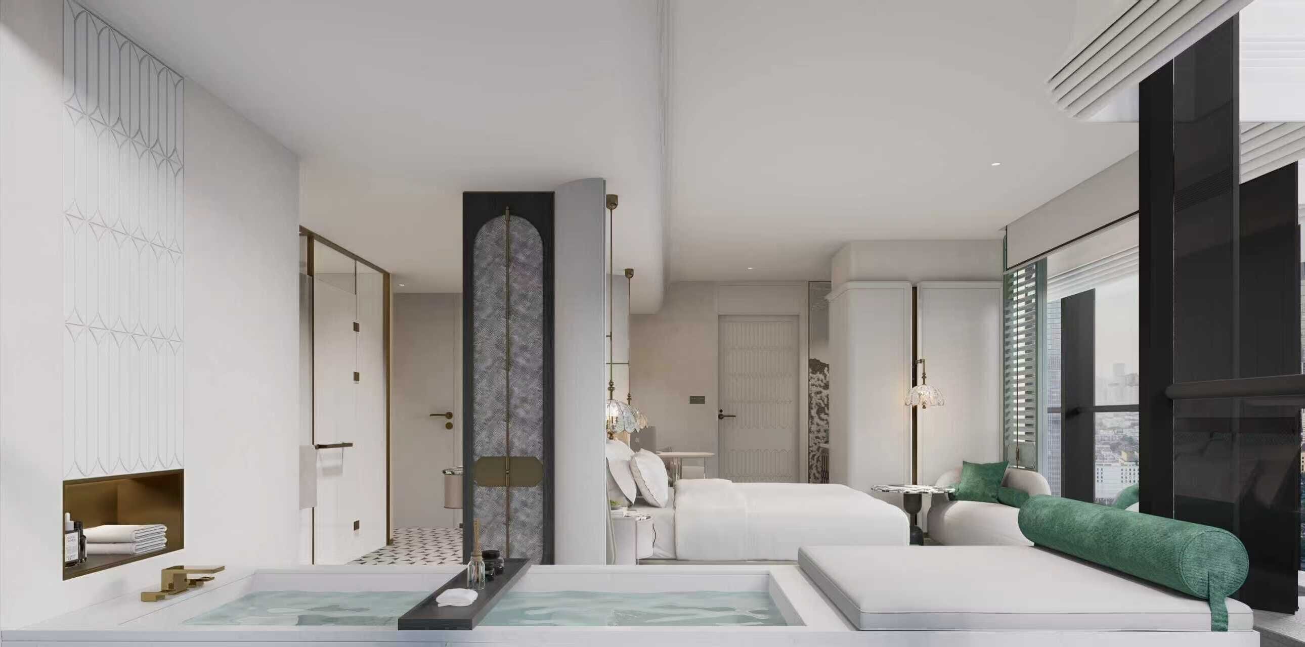 プレミアム ダブルルーム | ミニバー (無料)、デスク、ノートパソコン用作業スペース、WiFi (無料)