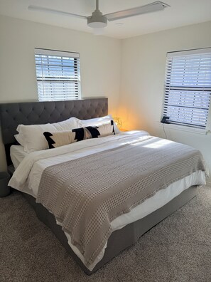 4 bedrooms, iron/ironing board, travel cot, free WiFi