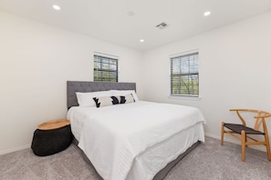 4 bedrooms, iron/ironing board, travel crib, free WiFi