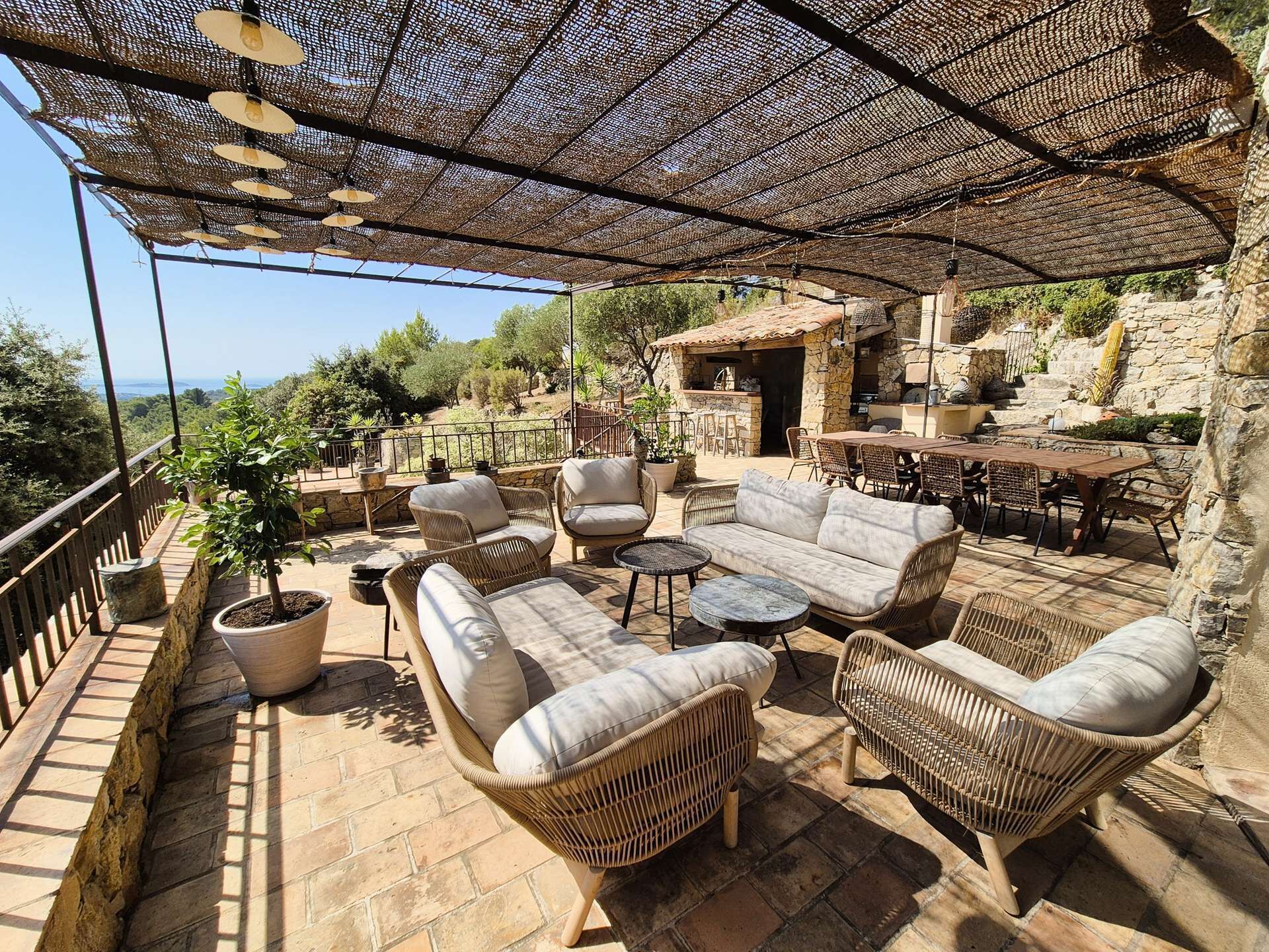 Restauration en plein air