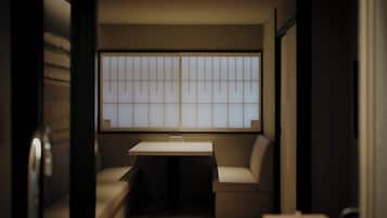 Ferienhaus im japanischen Stil , Gartenblick | Wohnbereich