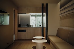 Maison de style japonais, vue sur le jardin | Vue de la chambre