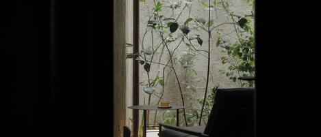 Maison de style japonais, vue jardin | Terrasse/Patio