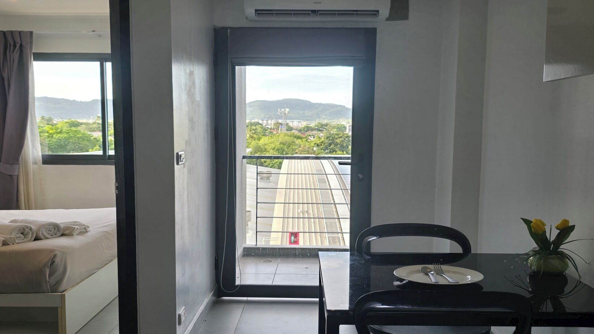 公寓, 阳台, 城市景观 | 起居区