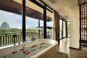 Superior Triple Room, Balcony, Hill View | Blackout drapes, iron/ironing board, free WiFi