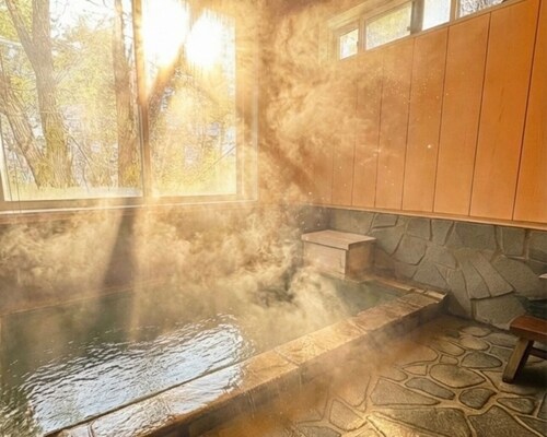 Kusatsu Onsen hot springs rental villa with freeflowing bath 5 minutes by car to the Yubatake Ind / Agatsumagun Gunma