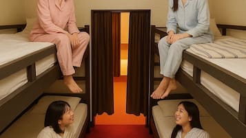 2 quartos, escrivaninha, Wi-Fi de cortesia, roupa de cama