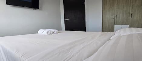 Apartment, Balcony, City View | In-room safe, iron/ironing board, free WiFi