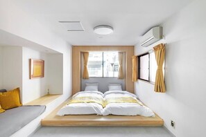 2 bedrooms, desk, free WiFi, bed sheets