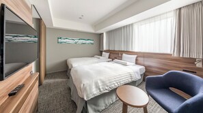 1 bedroom, desk, iron/ironing board, free WiFi - Nonsmoking Deluxe Twin Room Room only  / Koto-ku Tokyo (Koto-ku)