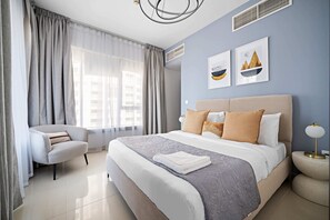 1 bedroom, desk, iron/ironing board, WiFi