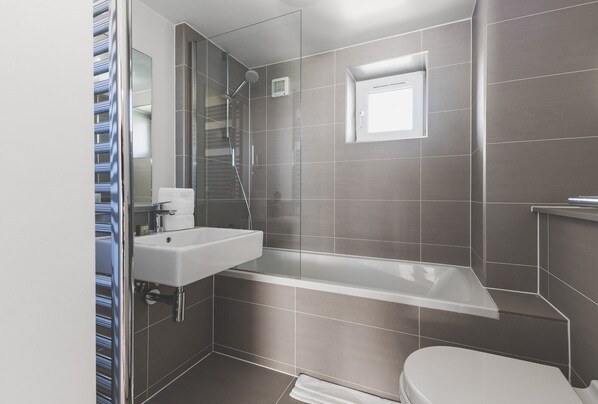 Shower, hair dryer