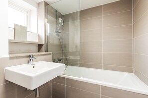 Shower, hair dryer