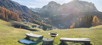 Apartment 'Ciablun Sas Dla Crusc' with Mountain View, Shared Terrace and Wi-Fi
