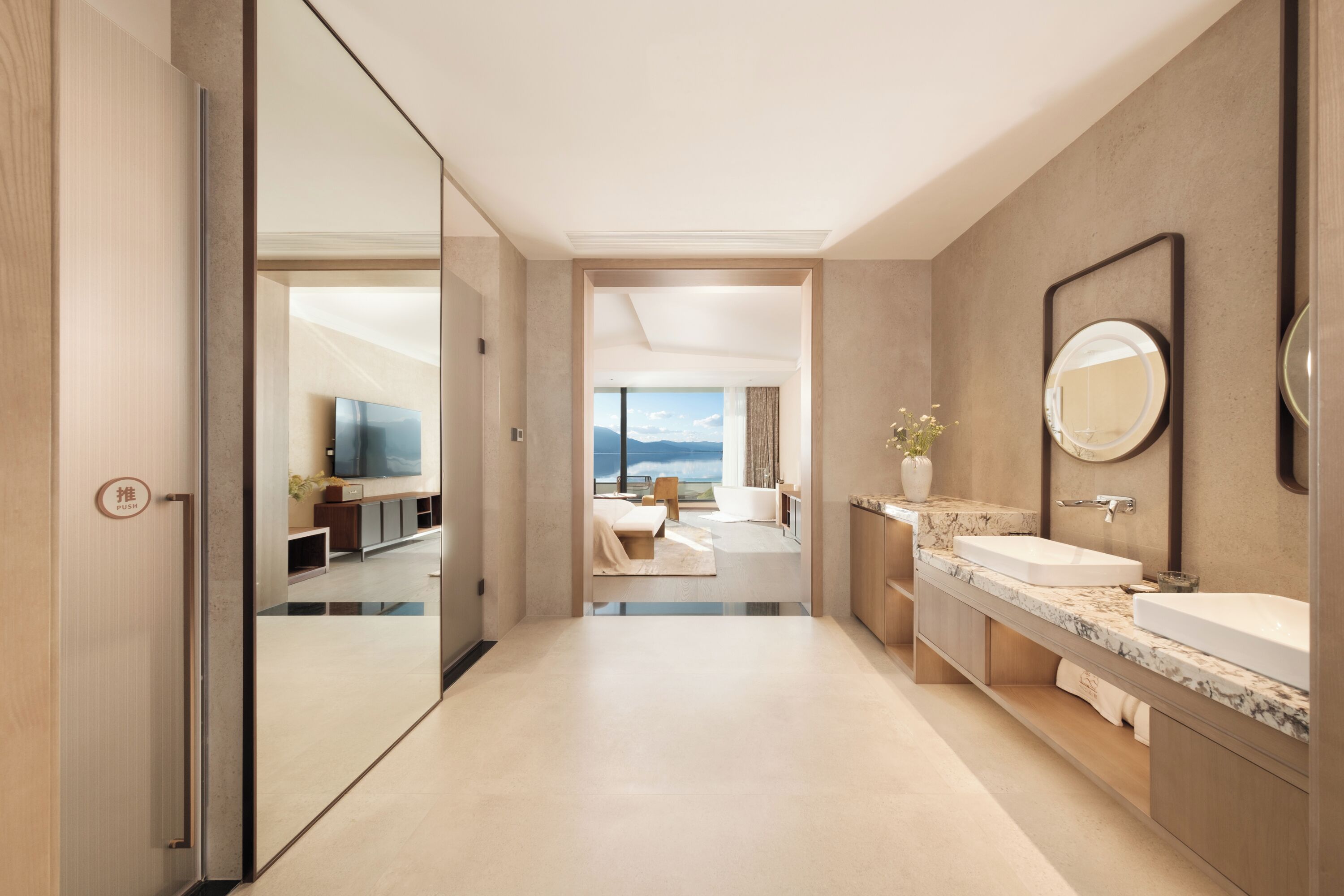 Habitación ejecutiva | Ropa de cama de alta calidad, edredón y camas con pillow-top 