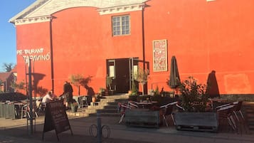 Ferienhaus, 1 Schlafzimmer, Balkon | Speisen