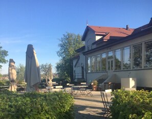 Ferienhaus, 1 Schlafzimmer, Balkon | Außenbereich