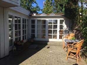 Maison, 1 chambre, balcon | Terrasse/Patio