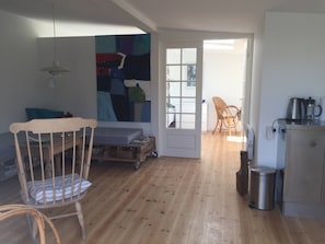 House, 1 Bedroom, Balcony | Living room