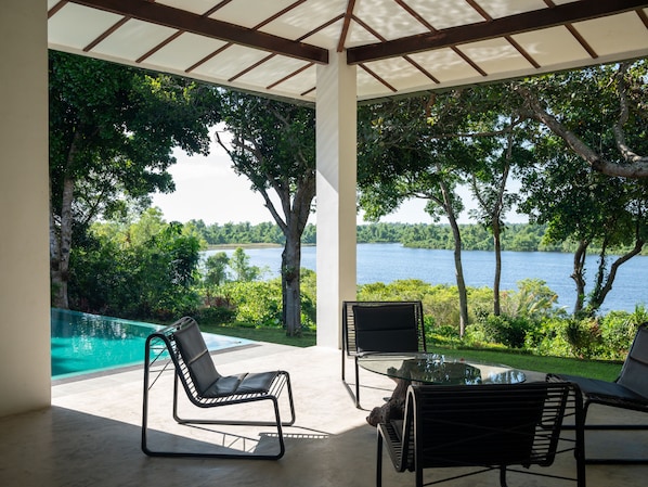 Villa, River View | Terrace/patio