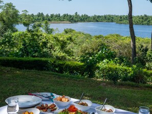 Vue depuis l’hébergement